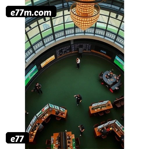 Material promocional do app e77 — ilustração, não métricas auditadas nesta página